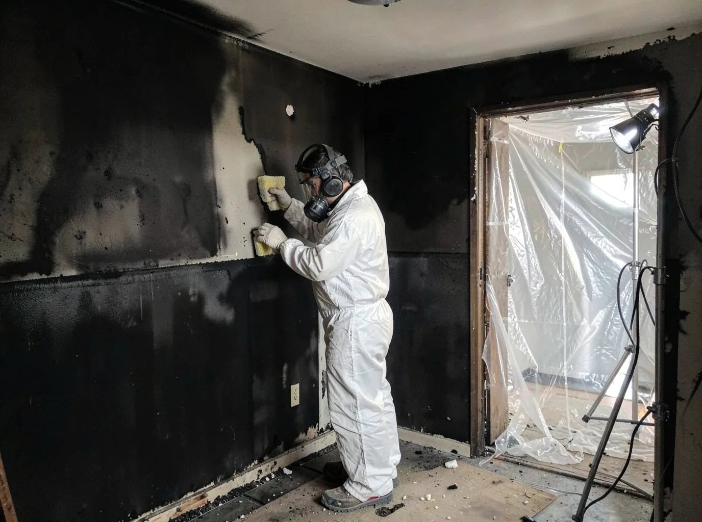 Fire Damage Restoration company in Garden, MI